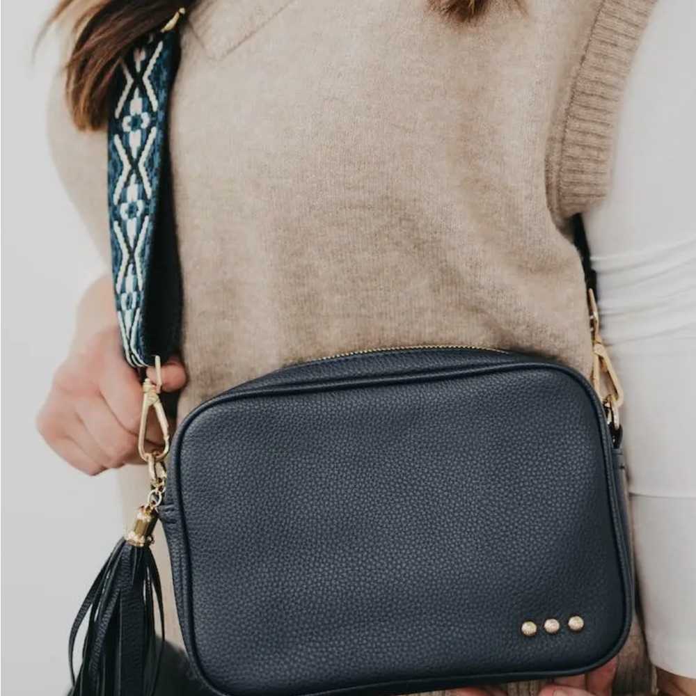 Willow-Navy Blue Crossbody Bag